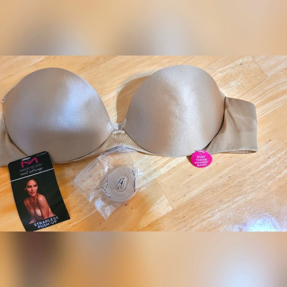 Maidenform strapless bra 34A